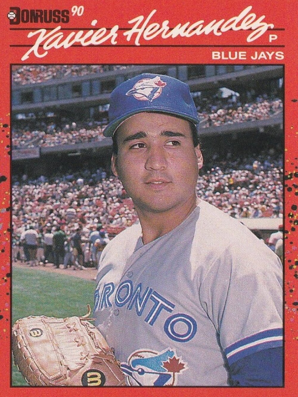 Xavier Hernandez - Donruss 90 Baseball Card